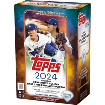 Sběratelská karetní hra 2024 Topps Baseball MLB Update Series Blaster Box