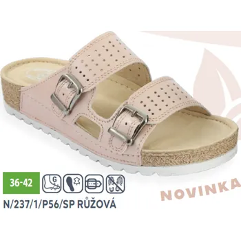 Dámská zdravotní obuv SANTÉ N/237/1/P56/SP RŮŽOVÁ zdravotní pantofel, --- - 37