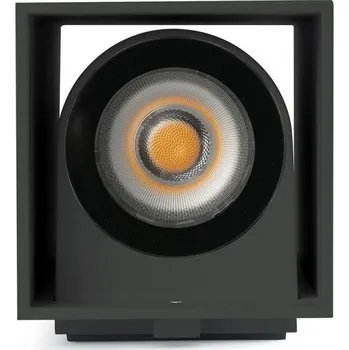 Venkovní osvětlení KOV 2L nástěnné svítidlo hranaté, černá 2700K 14°/23° - FARO