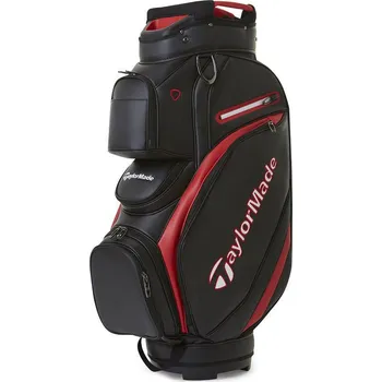 Golfový bag TaylorMade 23 Deluxe Cart Bag, Black/Red