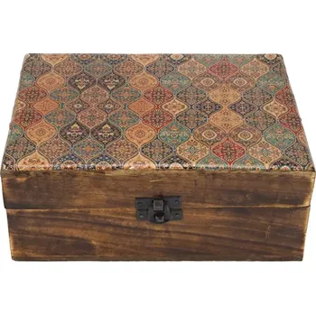 Šperkovnice Šperkovnice dřevěná 20 x 15 cm glazura Orient