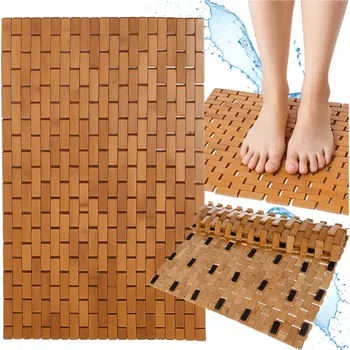 Koupelnová předložka Bambusová koupelnová předložka