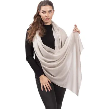 Šála Pashmina NAVIN / světle šedá