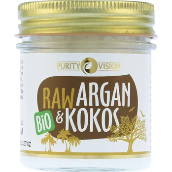 Purity Vision Raw Bio arganový olej s kokosem 120 ml