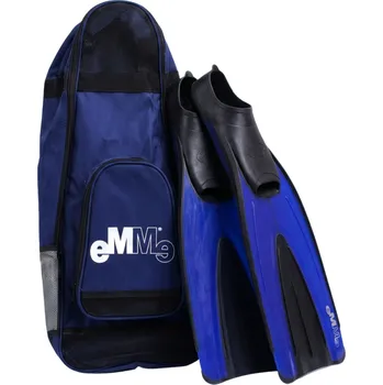 Ploutve Ploutve EMME TERAX modré + taška Velikost: 46-47