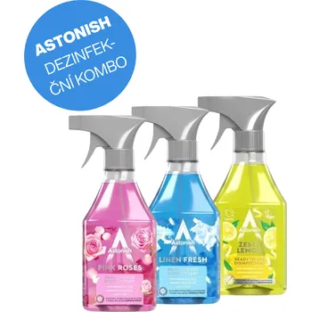 Dezinfekce Astonish Duhový dezinfekční balíček
