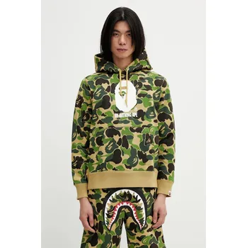 Dámská mikina Bavlněná mikina A Bathing Ape ABC Camo, M, zelená, 77X