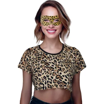 Karnevalová maska GuircaMaska leopard - škraboška