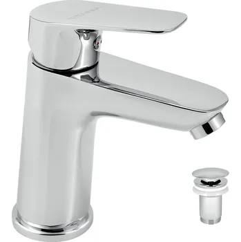 Vodovodní baterie Umyvadlová baterie s výpustí Titania Pure chrom