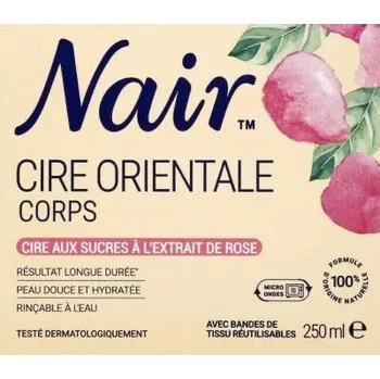 Přípravek na depilaci a epilaci Sada na odstraňování chloupků cukrovým voskem Nair Oriental Method pro ženy, obohacená o extrakt z