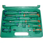 Jonnesway Sada plochých a křížových šroubováků, 8 ks. + kufr - D71PP08S