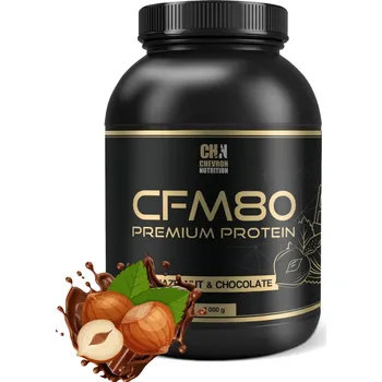 Protein Chevron Nutrition CFM80 Premium protein 2000 g lískový oříšek & čokoláda
