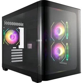 Fortron S380-BA Micro ATX Transpar. Černá