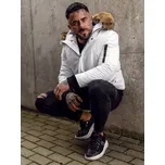 Bílá pánská zimní bunda Bolf 2019 - XL