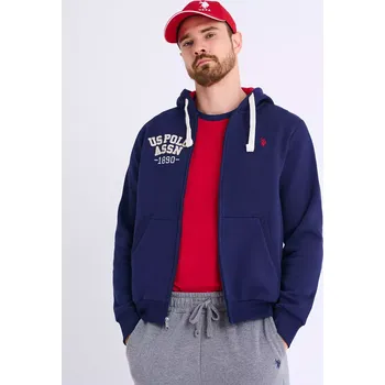 Pánská mikina U.S. Polo Assn. pánská mikina WORDMARK modrá XL