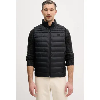 Pánská vesta Vesta BOSS Orange Odeno2 50549243 černá 99X, vel. 50