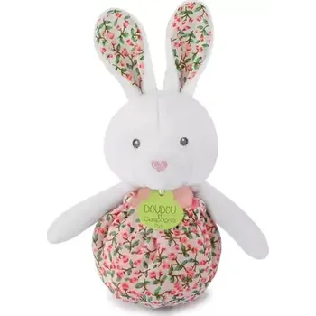 Doudou Vyskakovací králíček 2v1 - vzor 1 (DC4053-CI1)