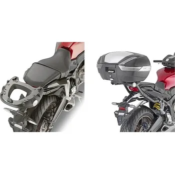 Zavazadlo na motocykl KAPPA KR1208 nosič kufru HONDA CB 650 R / CBR 650 R (21-24)