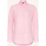 Polo Ralph Lauren Pánská Lněná Košile Custom Fit, růžová, 38