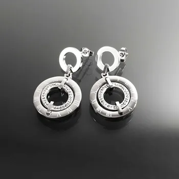 Náušnice Ocelové náušnice č. 1268