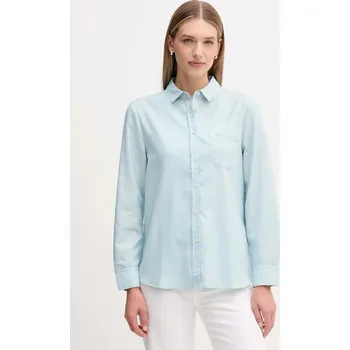 Pánská košile Košile United Colors of Benetton 56D8DQ0CG modrá 05X, vel. S