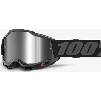 100% ACCURI 2 JUNIOR ČERNÉ stříbrné plexi