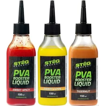 Nástraha Stég PVA booster 150 ml příchuť: Játra