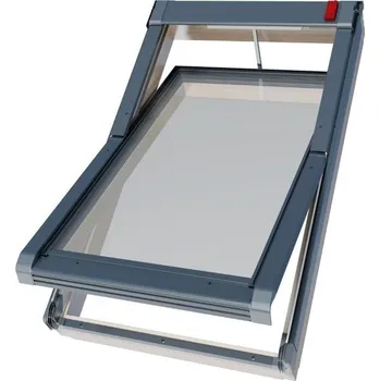 Okno Střešní okno ISC2 I22, 3sklo, Uw=1,06, kyvné, 66×98, ovládání spínačem
