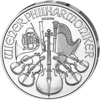 Stříbrná mince 1,50 EUR Wiener Philharmoniker 1 Oz 2026