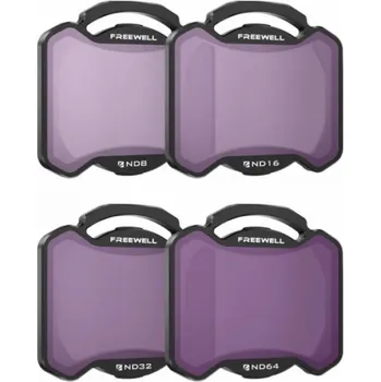 Dron Sada 4 filtrů ND8,16,32,64 Freewell pro DJI Avata 2