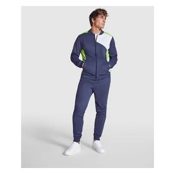 Pánská mikina Pánská sportovní mikina Leros, žlutá/námořnická modrá, Velikost M