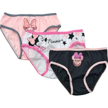 Dívčí spodní prádlo SET 3ks - Dívčí bavlněné kalhotky 3056 Velikost: 2-3 roky