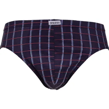 Slipy Pánské bavlněné slipy Andrie PS 3594 navy velikost 3XL