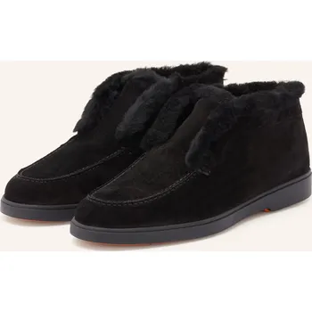 Dámské mokasíny Santoni Dámské Boty Fortune, černá, 39