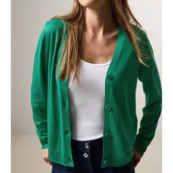 Dámský svetr Svetřík na knoflíky Cecil, XXL (Zelený svetřík značky Cecil)