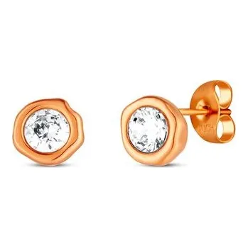 Náušnice VUCH Náušnice Ellin Rose Gold + Dárkové balení