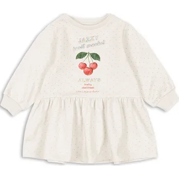 Dívčí šaty Dívčí bavlněné šaty Loupy Lou "Jazzy Dot" Konges Sløjd VELIKOST: 98/3 roky