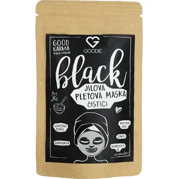 Pleťová maska GOODIE BLACK Face mask - jílová maska 30 g