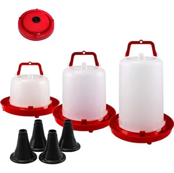 napáječka pro hospodářská zvířata Napáječka s madlem a špuntem - 5/10/15 L, s nožičkami či bez