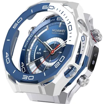 VSECHNONAMOBIL 131281 PC HALF COVER Plastový kryt Huawei Watch Ultimate 2 modrý-stříbrný