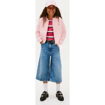 Oblečení a móda Tommy Hilfiger Svetr Graphic KB0KB10347 M Růžová Regular Fit 7Y