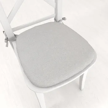 Podsedák Oblý podsedák BKR-501 Světle šedý - 39x37x3 cm