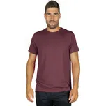 Bambusové Tričko Classic Vínové Krátký Rukáv Pánské Velikost: XXL