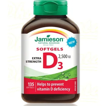 Jamieson Vitamín D3 2500 IU