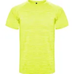 Dětské sportovní tričko Austin, svítivě žlutá melírová, Velikost 16
