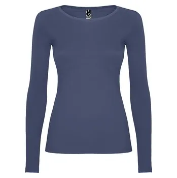 Dámské tričko Dámské tričko s dlouhým rukávem Extreme, denim modrá, Velikost M