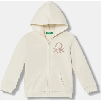 Chlapecká mikina Dětská mikina United Colors of Benetton 39M2G5045.P.Seasonal béžová 02X, vel. 116