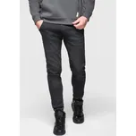 Ombre Clothing Pánské černé džínové tepláky V4 PADJ-0242