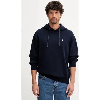 Pánské oblečení Bavlněná mikina United Colors of Benetton 342ZU201K námořnická modř 59A, vel. XL