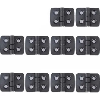 Sada 10 malých pantů 35 x 25 x 2 mm Dveřní Panty Skříňové Zásuvkové Praktické pro domácnost a nábytek